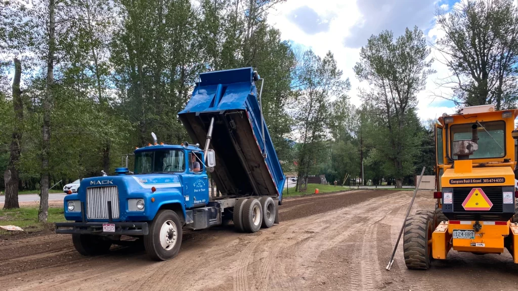 Asphalt Paving Evergreen Colorado by Evergreen Sand and Gravel since 1970